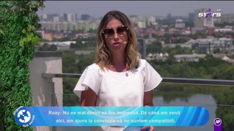 Dragoste fără secrete. Rozy și Alex au abandonat competiția