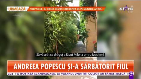 Star Matinal. A fost petrecere mare în familia Andreei Popescu! Fiul vedetei a împlinit vârsta de un an
