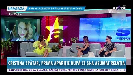 Cristina Spătar și-a regăsit fericirea după divorț: ”E tot bine! Da, am primit inelul!”