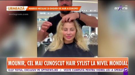Star Matinal.  Mounir, cel mai cunoscut hair stylist la nivel mondial. Femeile din toate colţurile lumii se înghesuie să calce pragul salonului său