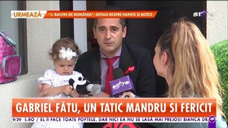Gabriel Fătu, un tătic mândru și fericit! Surpriză pentru fetița lui,  în direct, chiar de ziua ei!