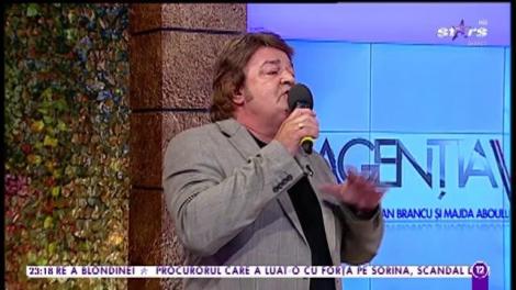 Adrian Romcescu cântă la Agenția Vip melodia Nu pleca fericirea mea