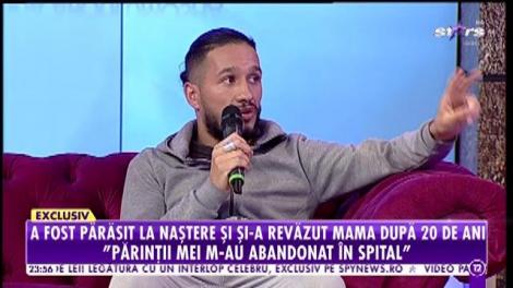 Agenția Vip. Povestea neştiută a artistului cameleon: Părinții mei m-au abandonat în spital