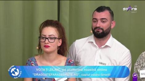 Cristi de la Dragoste fara Secrete, emoționat până la lacrimi! "O să am un nepoțel"