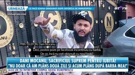 Dani Mocanu, sacrificiul suprem pentru iubită! Artistul plânge de două zile