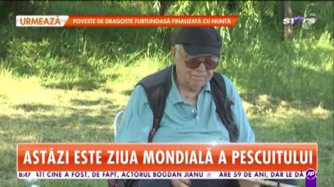 Ziua Mondială a Pescuitului. Maestrul Arșinel: Mi-am pierdut mașina într-un lac la pescuit