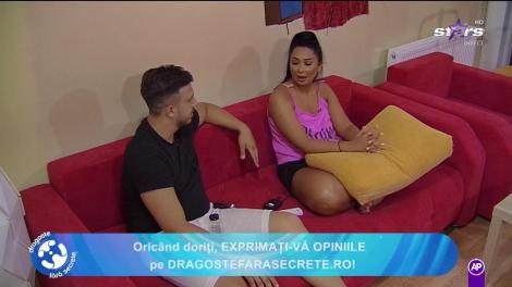 Ceartă în cuplu Ricardo și Monica: "Câteodată e mai bine să ai îndoieli.."