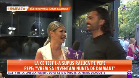 Pepe şi Raluca vor să inventeze nunta de diamant! Cei doi sunt mai îndrăgostiţi ca niciodată