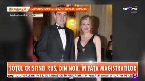 Informaţii de ultimă oră! Soţul Cristinei Rus ajunge din nou în faţa judecătorilor!