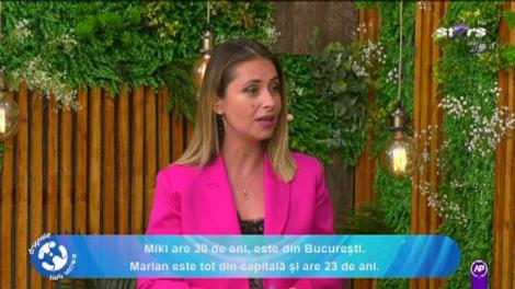 Miki și Marian, noul cuplu de la Dragoste fără secrete: Îl apreciez pentru că îmi iubește copilul foarte mult