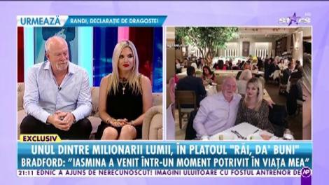 Milionarul a moștenit Statuia Libertăţii, în platoul Răi da Buni. Iasmina: Inițial Brad nu a mai vrut încă un copil