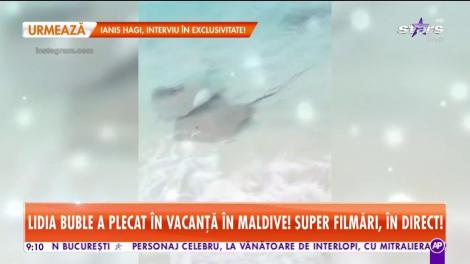 Lidia Buble a plecat în vacanță în Maldive
