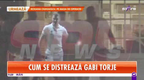 Cum se distrează Gabi Torje la miez de noapte