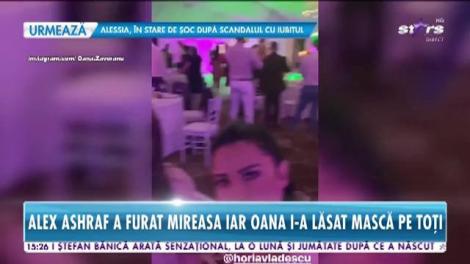 Oana Zăvoranu, show la nunta unor prieteni