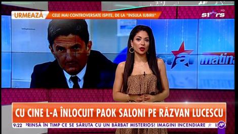 Star Matinal. Cu cine l-a înlocuit PAOK Salonic pe Răzvan Lucescu
