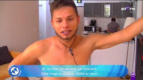 Dragoste fără secrete. Cătălin a schimbat racheta de tenis cu o tavă. Plasma rezistă...