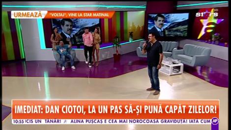 Dan Ciotoi cântă la Star Matinal melodia În fiecare zi te iubesc