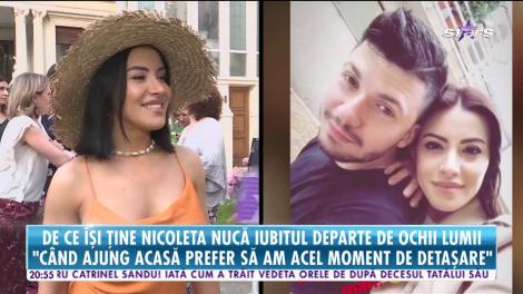 De ce îşi ţine Nicoleta Nucă iubitul departe de ochii lumii