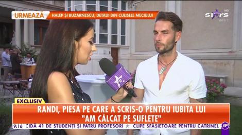 Star Matinal. Randi, despre piesa pe care a scris-o pentru iubita lui: Am vrut să impresionez