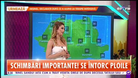 Star Matinal. Schimbări meteo importante! Se întorc ploile și grindina