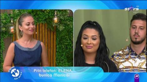 Dragoste fără secrete. Bunica Monicăi a pus punctul pe i, în direct: Trebuie să lase de la ea