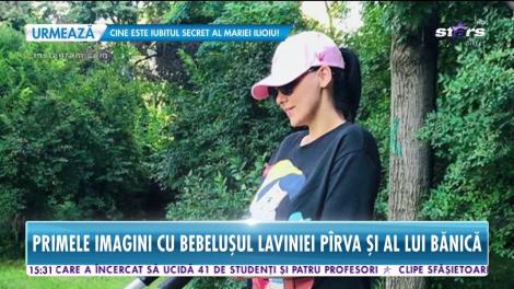 Star News. Primele imagini cu bebelușul Laviniei Pîrva și al Ștefan Bănică