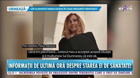 Star Magazin. Flora Năstase, de urgenţă la spital: După operație am plâns de emoție și de fericire