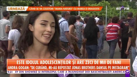 Star Matinal. Andra Gogan este idolul adolescenților și are zeci de mii de fani: Am muncit foarte mult de mică
