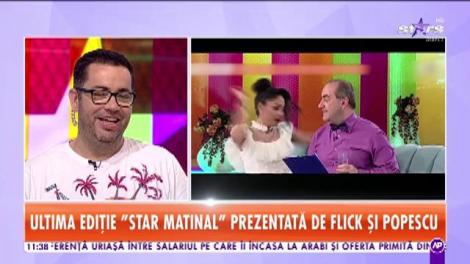 Ultima ediție Star Matinal prezentată de Flick și Popescu. Iată cele mai tari momente cu cei doi prezentatori