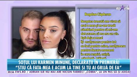 Soţul lui Karmen Minune, declaraţii în premieră! "Tu şi fata sunteţi tot ce mi s-a întâmplat mai frumos în viaţă"
