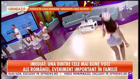 Trupa Happy Dance, dans incendiar în platoul Star Matinal