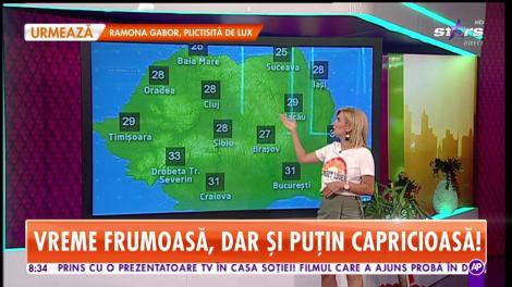 Star Matinal. Vreme frumoasă în toată țara. Temperatura maximă ajunge până la 32 de grade celsius