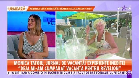 Star Matinal. Cât scoate Monica Tatoiu din buzunar pentru o vacanță: Deja mi-am cumpărat vacanța pentru Revelion