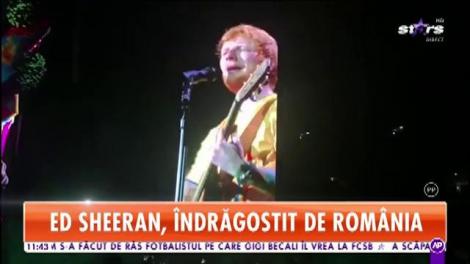 Star Matinal. Ce a făcut Ed Sheeran imediat după concertul de la București