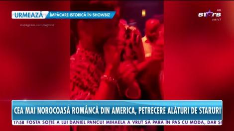 Star News. Lavinia Postolache, cea mai norocoasă româncă din America, petrecere alături de staruri
