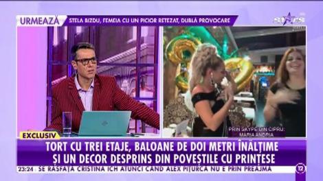 Agenţia VIP. Vedeta care a mințit în legătură cu vârsta ei. Maria Andria: Am făcut din 28, 30 de ani