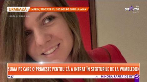 Star Matinal. Câți bani câștigă Simona Halep, după calificarea în sferturile de finală de la Wimbledon