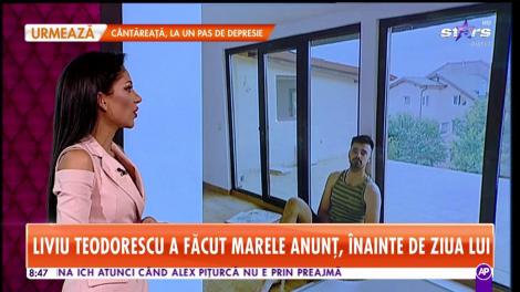 Star Matinal. Liviu Teodorescu a făcut marele anunț, înainte de ziua lui