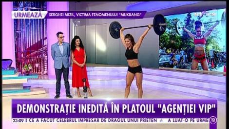 Alexandra Ojog, de la jobul de contabil, la campioană la fitness. S-a umplut de mușchi după ce a născut un băiețel: Mă antrenez șase zile pe săptămână