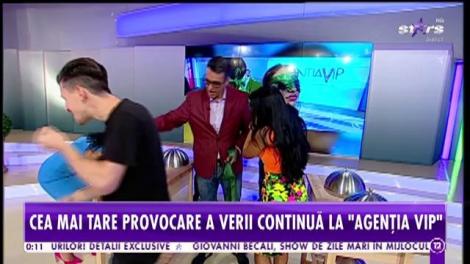 Agenţia VIP. Elena Ionescu şi băieţii de la Super Chill, victimele degustării pe nevăzute