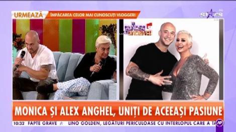 Star Matinal. Monica și Alex Anghel, împreună în noul sezon Te cunosc de undeva. Cei doi artiști fac dezvăluiri din culisele show-lui