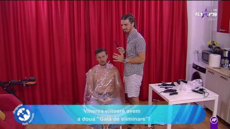 Dragoste fără secrete. Concurenții au ajuns pe mâna frizerului