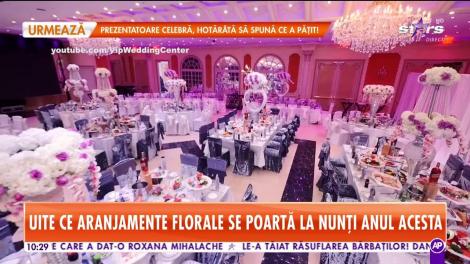 Star Matinal. Ce aranjamente florale se poartă la nunți anul acesta