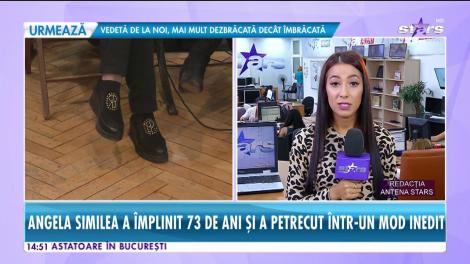 Star News. Angela Similea a împlinit 73 de ani şi a petrecut într-un mod inedit. Cum a fost surprinsă marea doamnă a muzicii românești de ziua ei