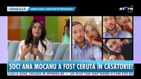 Star Magazin. Ana Mocanu a fost cerută în căsătorie de fostul iubit