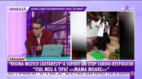 Agenția VIP. Soțul Corneliei Catanga, îngenuncheat de durere, după ce artista a fost la un pas de moarte