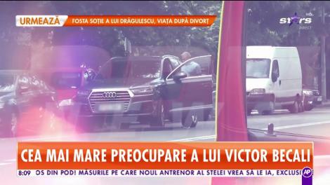 Unul dintre cei mai influenți oameni de afaceri renunță la fițe și la cercurile înalte în care se învârte! Cum a fost surprins Victor Becali