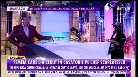 Agenția VIP. Angie, preferata lui Chef Scărlătescu, provocare extremă, în direct! Prezentatorii emisiunii i-au îndeplinit marea ei dorință