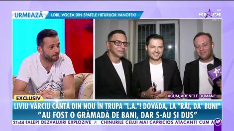 Liviu Vârciu cântă din nou în trupa L.A.! Declarații „la cald” după concertul susținut în fața fanilor: „Au fost cele mai mari emoții pe care le-am avut vreodată”