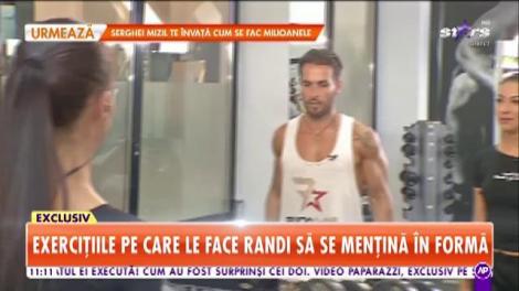 Star Matinal. Exercițiile pe care le face Randi să se mențină în formă: "Merg în fiecare zi la sală, de șapte ani"